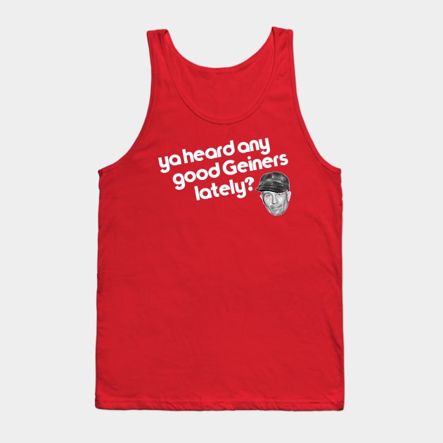 Ya Heard Any Good Geiners Lately? ))(( Ed Gein Tank Top by darklordpug